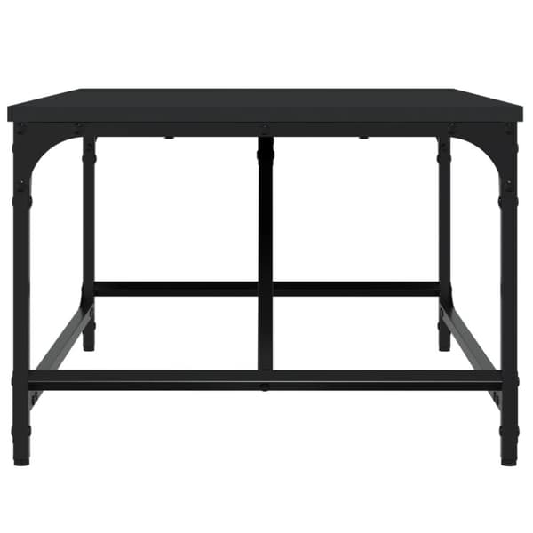 vidaXL sofabord 75x50x35 cm konstrueret træ sort