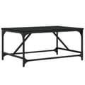 Miniatyrbillede 6 af 9: vidaXL sofabord 75x50x35 cm konstrueret træ sort
