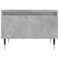 Miniatyrbilde 5 av 11: vidaXL Salongbord betonggrå 50x46x35 cm konstruert tre