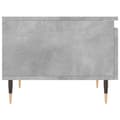 Miniatyrbilde 7 av 11: vidaXL Salongbord betonggrå 50x46x35 cm konstruert tre
