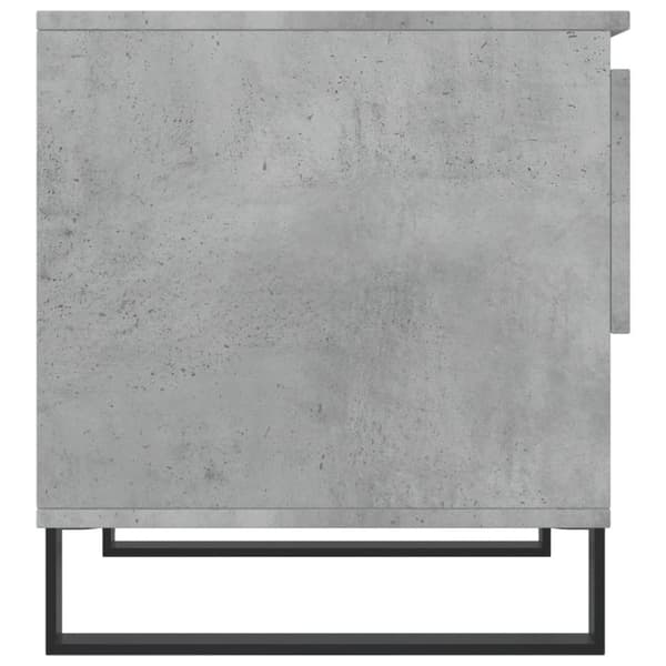 vidaXL Soffbord betonggrå 50x46x50 cm konstruerat trä