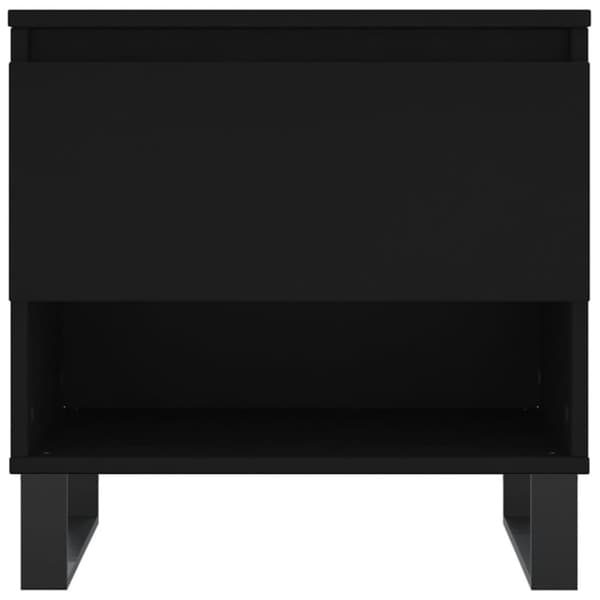 vidaXL Salongbord svart 50x46x50 cm konstruert tre