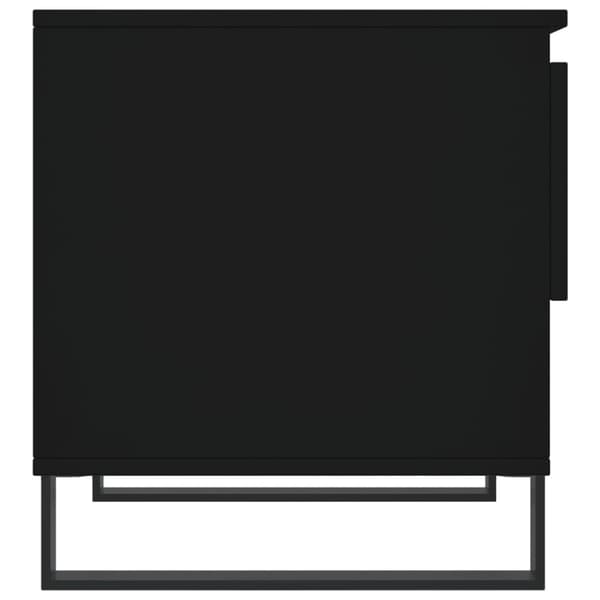 vidaXL Salongbord svart 50x46x50 cm konstruert tre