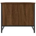 Miniatyrbilde 7 av 11: vidaXL Salongbord brun eik 85,5x51x45 cm konstruert tre
