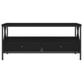 Miniatyrbillede 6 af 11: vidaXL sofabord 100x51x45 cm konstrueret træ sort