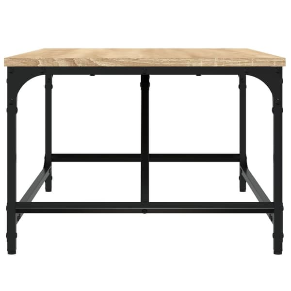 vidaXL sofabord 75x50x35 cm konstrueret træ sonoma-eg
