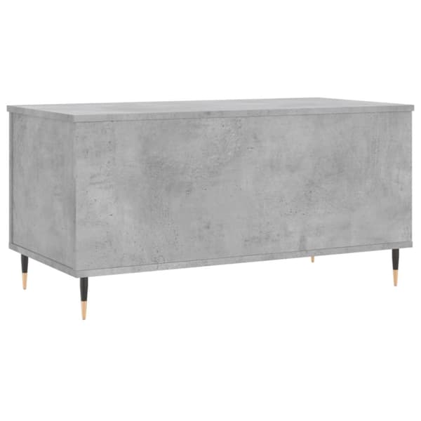 vidaXL Soffbord betonggrå 90x44,5x45 cm konstruerat trä