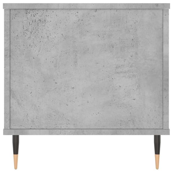 vidaXL Soffbord betonggrå 90x44,5x45 cm konstruerat trä