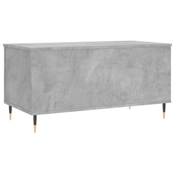 vidaXL Soffbord betonggrå 90x44,5x45 cm konstruerat trä