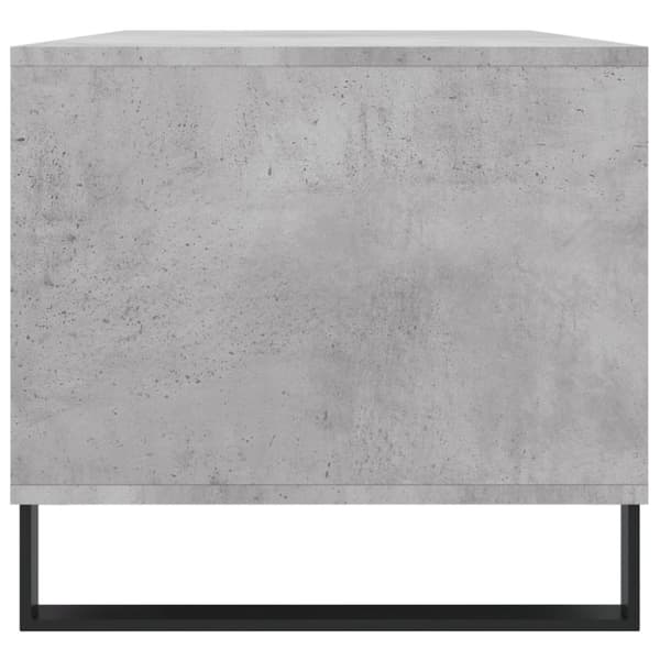 vidaXL Soffbord betonggrå 90x49x45 cm konstruerat trä