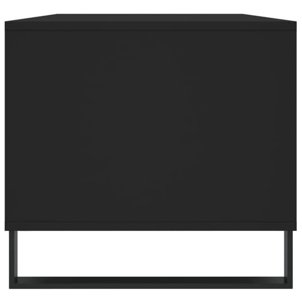 vidaXL sofabord 90x49x45 cm konstrueret træ sort