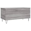 Miniatyrbillede 8 af 11: vidaXL sofabord 90x44,5x45 cm konstrueret træ sonoma-eg grå