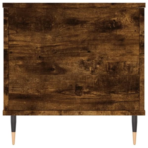 vidaXL sofabord 90x44,5x45 cm konstrueret træ røget egetræsfarve