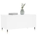 Miniatyrbillede 3 af 11: vidaXL sofabord 90x44,5x45 cm konstrueret træ hvid