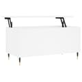 Miniatyrbillede 1 af 11: vidaXL sofabord 90x44,5x45 cm konstrueret træ hvid