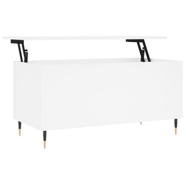 vidaXL sofabord 90x44,5x45 cm konstrueret træ hvid
