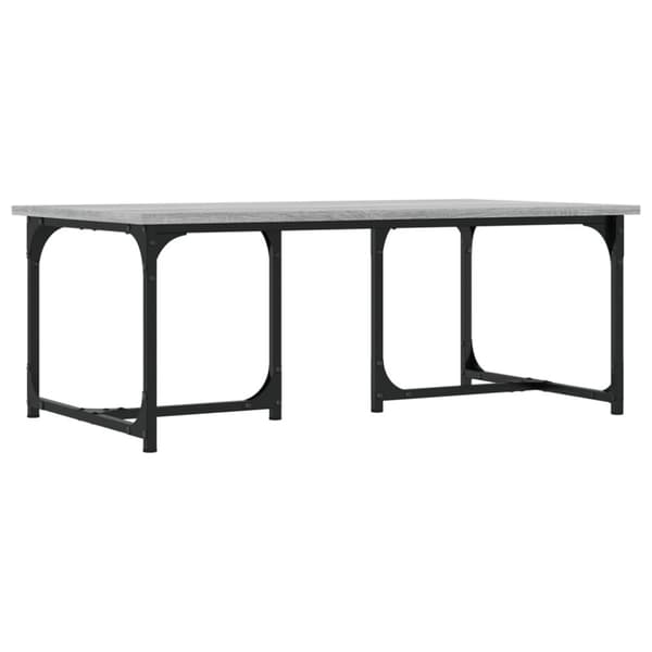 vidaXL Salongbord grå sonoma 90x50x35 cm konstruert tre
