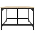 Miniatyrbillede 5 af 9: vidaXL sofabord 100x50x35 cm konstrueret træ sonoma-eg