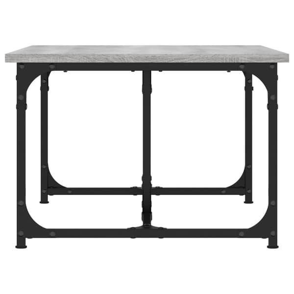 vidaXL sofabord 90x50x35 cm konstrueret træ grå sonoma-eg