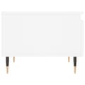 Miniatyrbild 7 av 11: vidaXL Soffbord 2 st vit 50x46x35 cm konstruerat trä
