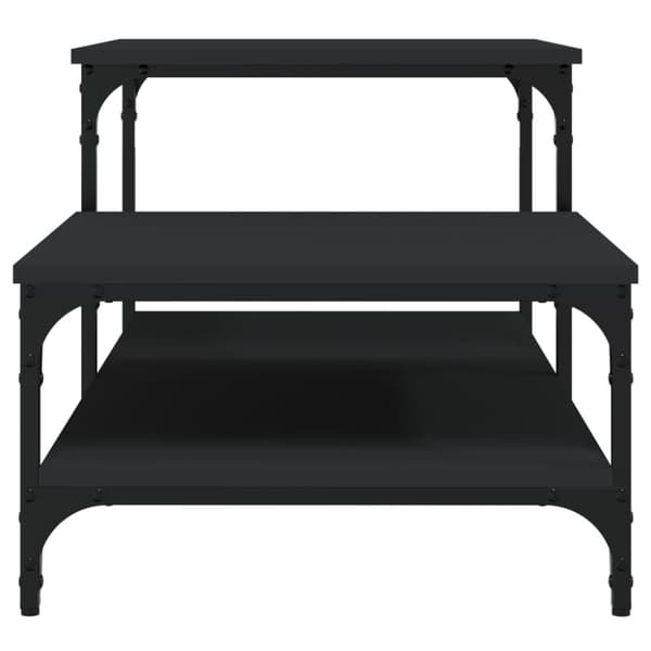 vidaXL sofabord 100x50,5x45 cm konstrueret træ sort