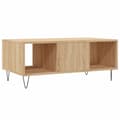 Miniatyrbillede 8 af 11: vidaXL sofabord 90x50x36,5 cm konstrueret træ sonoma-eg