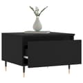 Miniatyrbillede 3 af 11: vidaXL sofaborde 2 stk. 50x46x35 cm konstrueret træ sort