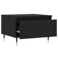 Miniatyrbillede 6 af 11: vidaXL sofaborde 2 stk. 50x46x35 cm konstrueret træ sort