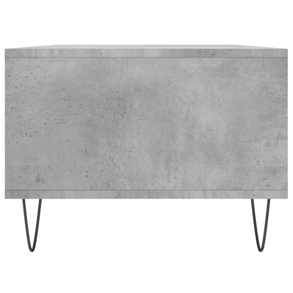 vidaXL Sohvapöytä betoninharmaa 90x50x36,5 cm tekninen puu