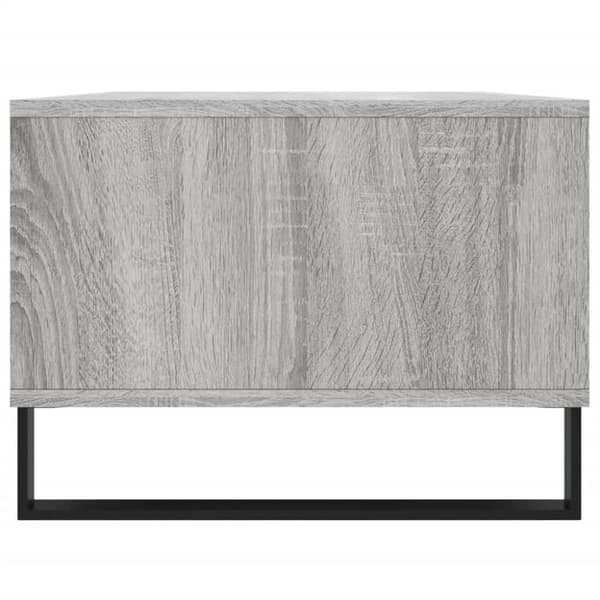 vidaXL sofabord 90x50x36,5 cm konstrueret træ grå sonoma-eg