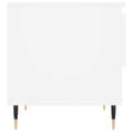 Miniatyrbilde 7 av 11: vidaXL Salongbord hvit 50x46x50 cm konstruert tre