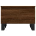 Miniatyrbilde 6 av 11: vidaXL Salongbord 2 stk brun eik 50x46x35 cm konstruert tre