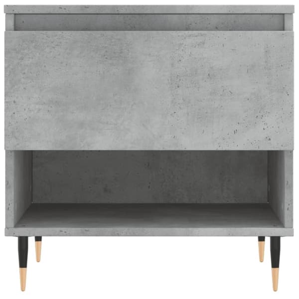 vidaXL Salongbord betonggrå 50x46x50 cm konstruert tre