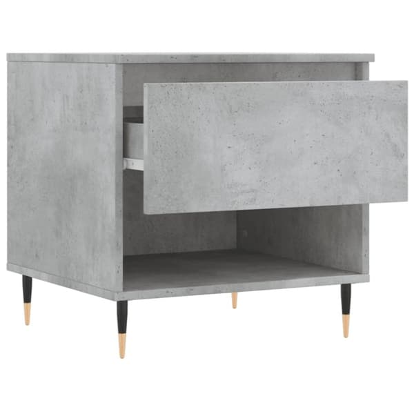 vidaXL Salongbord betonggrå 50x46x50 cm konstruert tre