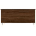 Miniatyrbillede 6 af 11: vidaXL sofabord 90x44,5x45 cm konstrueret træ brun egetræsfarve
