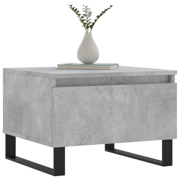 vidaXL sofaborde 2 stk. 50x46x35 cm konstrueret træ betongrå