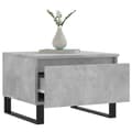 Miniatyrbillede 4 af 11: vidaXL sofaborde 2 stk. 50x46x35 cm konstrueret træ betongrå