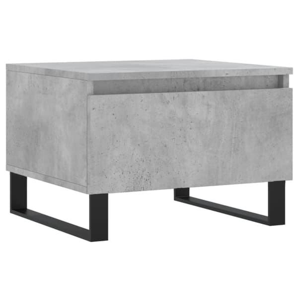 vidaXL sofaborde 2 stk. 50x46x35 cm konstrueret træ betongrå