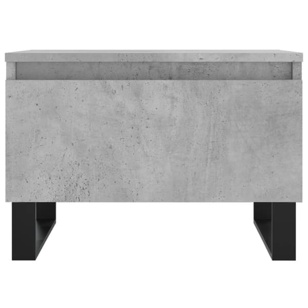 vidaXL sofaborde 2 stk. 50x46x35 cm konstrueret træ betongrå