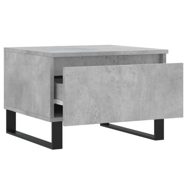 vidaXL sofaborde 2 stk. 50x46x35 cm konstrueret træ betongrå