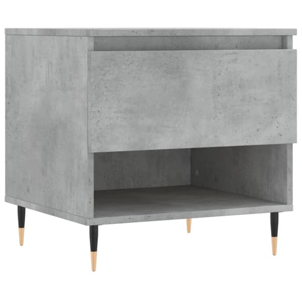 vidaXL Sohvapöydät 2 kpl betoninharmaa 50x46x50 cm tekninen puu