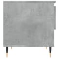 Pikkukuva 8 / 11: vidaXL Sohvapöydät 2 kpl betoninharmaa 50x46x50 cm tekninen puu