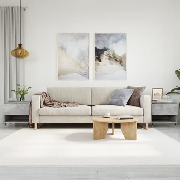vidaXL Sohvapöydät 2 kpl betoninharmaa 50x46x50 cm tekninen puu