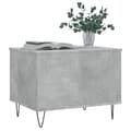 Miniatyrbillede 4 af 11: vidaXL sofabord 60x44,5x45 cm konstrueret træ betongrå