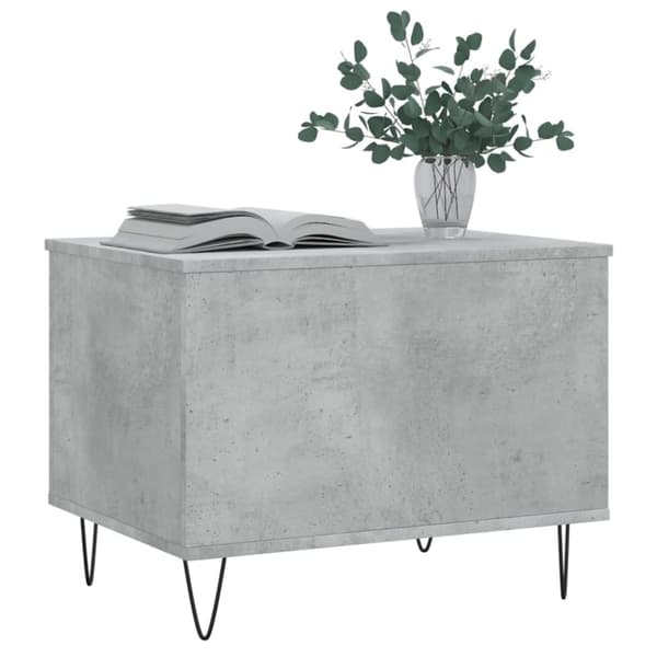 vidaXL sofabord 60x44,5x45 cm konstrueret træ betongrå