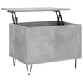 Miniatyrbillede 1 af 11: vidaXL sofabord 60x44,5x45 cm konstrueret træ betongrå