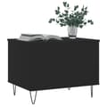 Miniatyrbillede 4 af 11: vidaXL sofabord 60x44,5x45 cm konstrueret træ sort