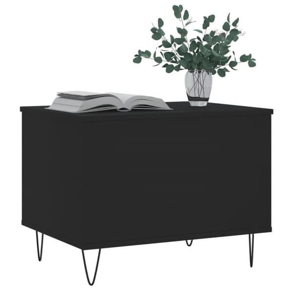 vidaXL sofabord 60x44,5x45 cm konstrueret træ sort