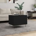 Miniatyrbillede 2 af 11: vidaXL sofabord 60x44,5x45 cm konstrueret træ sort