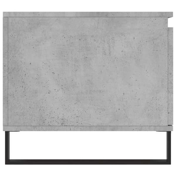 vidaXL sofabord 100x50x45 cm konstrueret træ betongrå